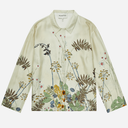 Munthe Faiza Silk Shirt PrintCreme