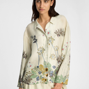 Munthe Faiza Silk Shirt PrintCreme