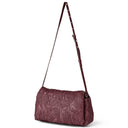 Munthe Foluke Leather Clutch Bordeaux