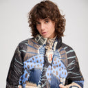 Munthe Juba Short Puffer Jacket PrintBlack