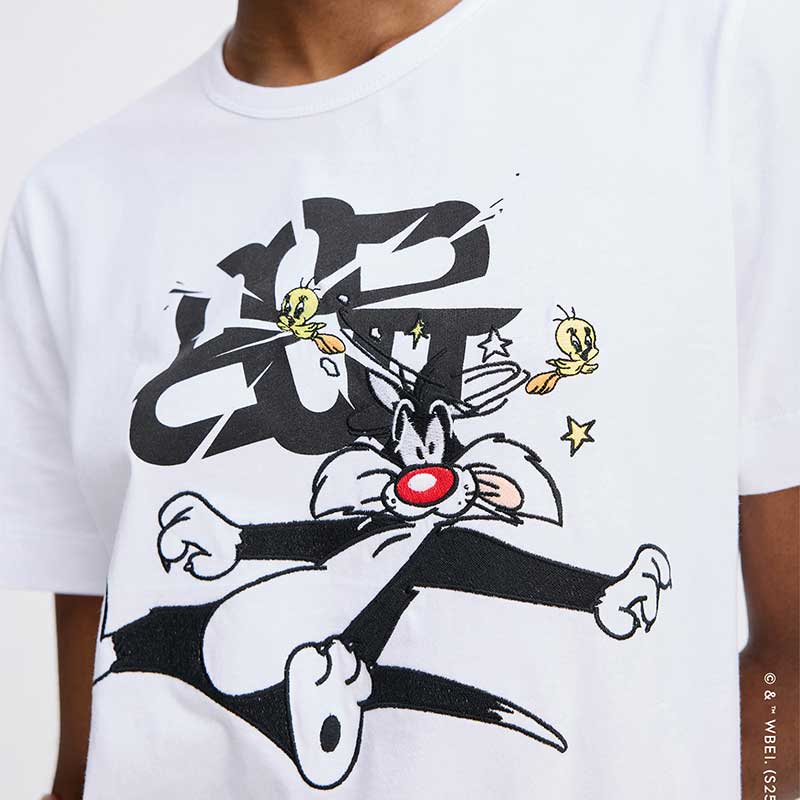 Munthe Lacini Logo Tee White