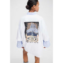 Munthe Lanster Oversized Tee White