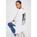 Munthe Lanster Oversized Tee White