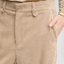 Munthe Lelouis Velvet Loose Pants Latte