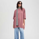 Munthe Lippini Oversized Tee Bordeaux