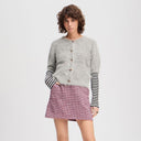 Munthe Locca S/S Knit Grey