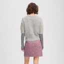 Munthe Locca S/S Knit Grey