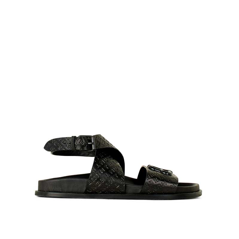 Munthe Market Sandals Sort - J BY J Fashion