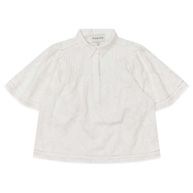 Munthe Occur SS Shirt Hvid - J BY J Fashion