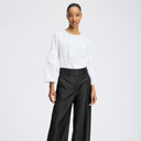 Munthe Raelyn Knot Blouse White