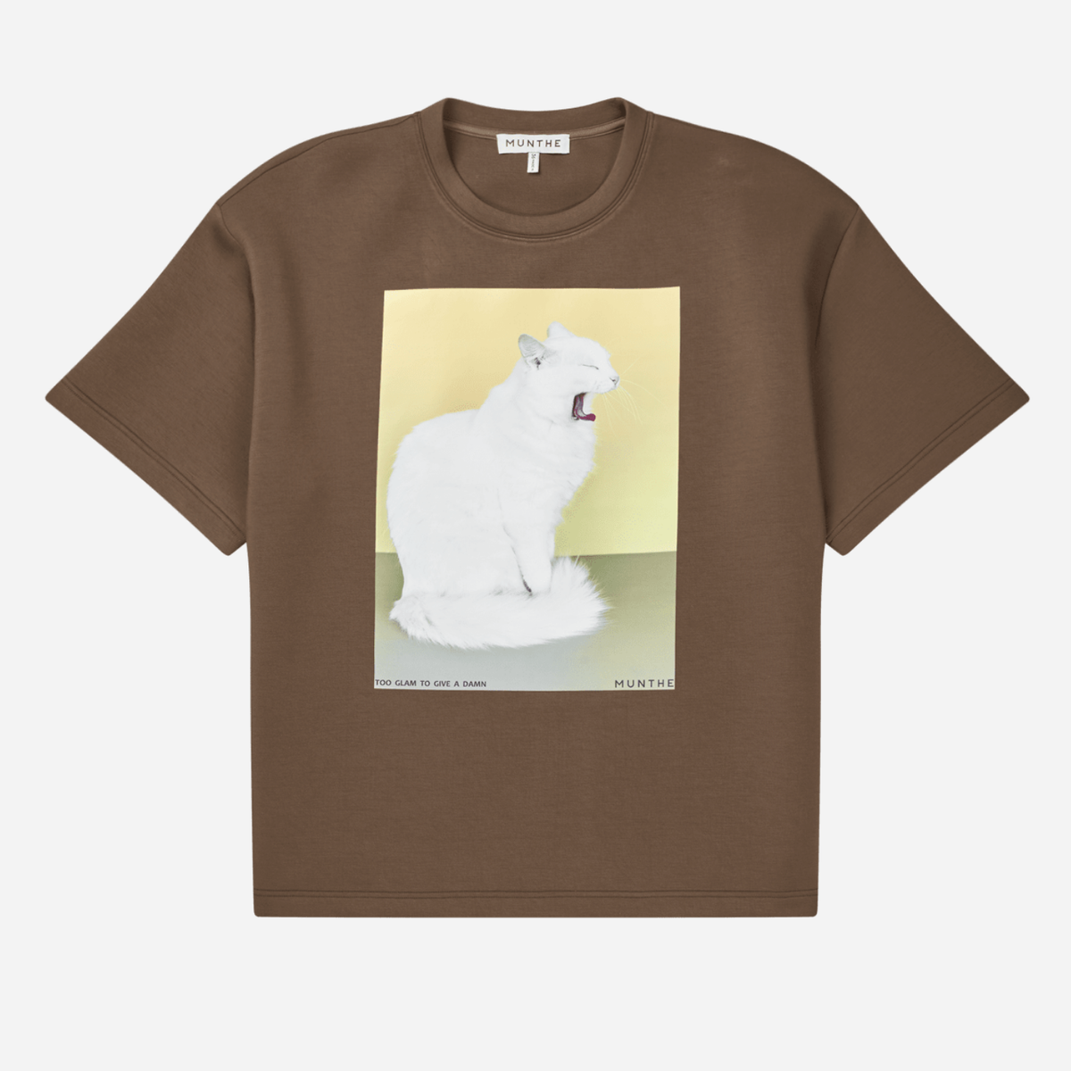 Munthe Raploi Oversized Tee Brown