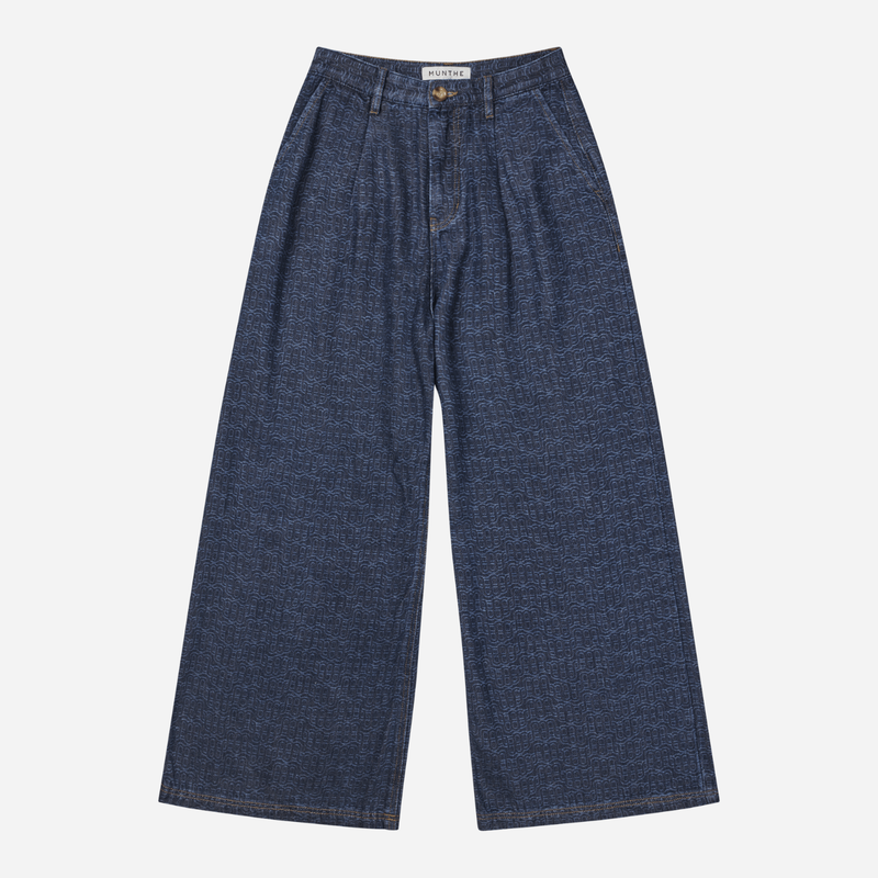 Munthe Ronan Logo Jeans Indigo