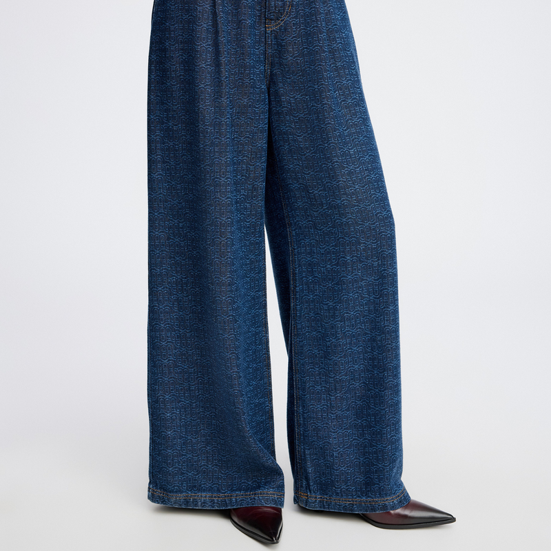 Munthe Ronan Logo Jeans Indigo