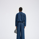 Munthe Ruxa Logo Denim Jacket Indigo