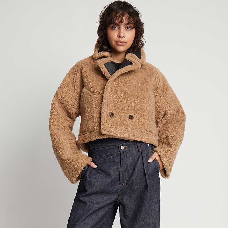 Munthe Sambino Reversible Shot Jacket Camel - J BY J Fashion