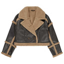 Munthe Sambino Reversible Shot Jacket Camel - J BY J Fashion
