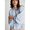 Munthe Shellcu Shirt Light Blue - J BY J Fashion