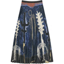 Munthe Taulla Plizze Skirt Navy