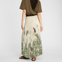 Munthe Taulla Plizze Skirt PrintCreme - J BY J Fashion