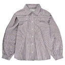 Munthe Trudie Stripe Shirt Chocolate - J BY J Fashion