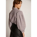 Munthe Trudie Stripe Shirt Chocolate - J BY J Fashion