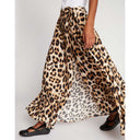 Munthe Ubba Leopard Skirt Mocca