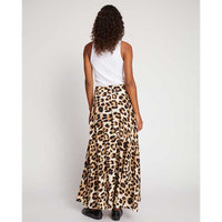 Munthe Ubba Leopard Skirt Mocca