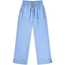 Munthe Ukava Loose Pinstripe Pants Blue