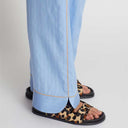 Munthe Ukava Loose Pinstripe Pants Blue