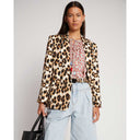 Munthe Ukit Leopard Blazer Mocca