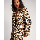 Munthe Ukit Leopard Blazer Mocca