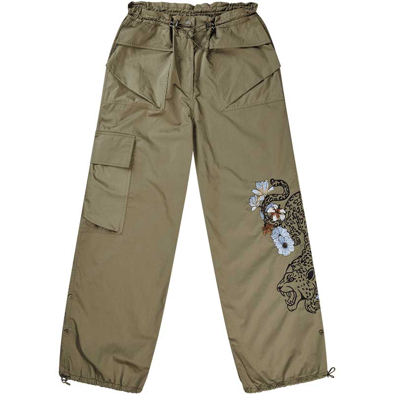 Munthe Unform Parachute Pants Khaki
