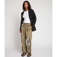 Munthe Unform Parachute Pants Khaki