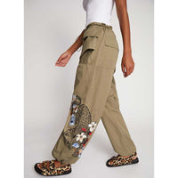 Munthe Unform Parachute Pants Khaki