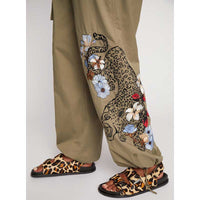 Munthe Unform Parachute Pants Khaki
