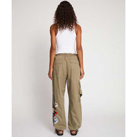 Munthe Unform Parachute Pants Khaki