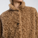 Munthe Beline Teddy Jacket Camel - J BY J Fashion