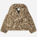 Munthe Lestine Leopard Jacket Camel