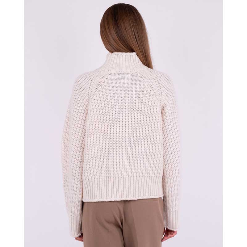 NEO NOIR DOLCE KNIT BLOUSE OFF WHITE