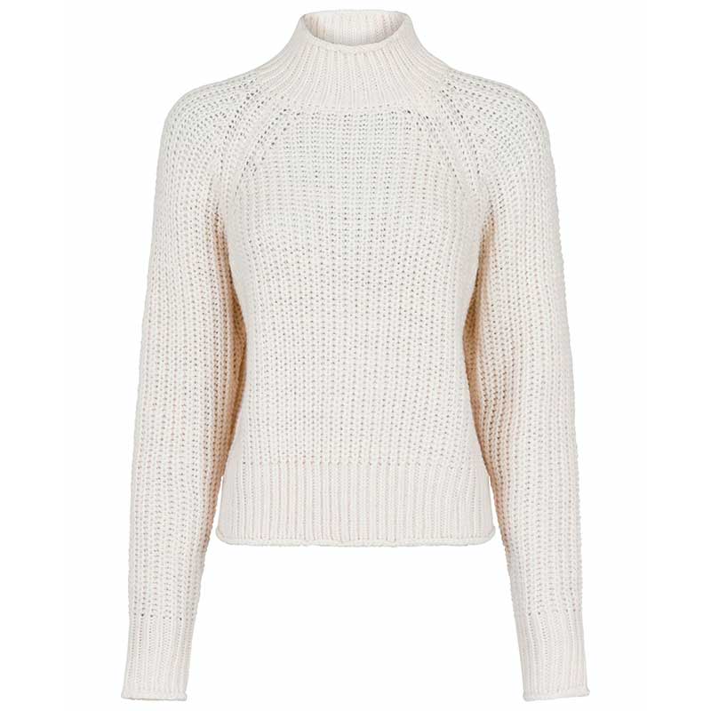 NEO NOIR DOLCE KNIT BLOUSE OFF WHITE
