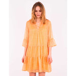 NEO NOIR GUNVOR SPARKLE DRESS ORANGE