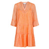 NEO NOIR GUNVOR SPARKLE DRESS ORANGE