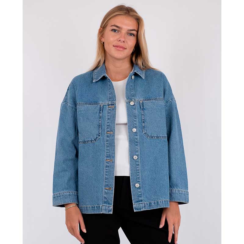 NEO NOIR KIM D JACKET BLÅ
