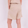NEO NOIR SEGA HEAVY LINEN SHORTS SAND