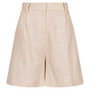 NEO NOIR SEGA HEAVY LINEN SHORTS SAND