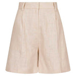 NEO NOIR SEGA HEAVY LINEN SHORTS SAND