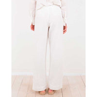 NEO NOIR SONAR LINEN PANTS HVID - J BY J Fashion