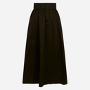 Neo Noir Yara Poplin Skirt Sort