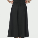 Neo Noir Yara Poplin Skirt Sort
