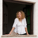 Neo Noir Adelia S Voile Blouse White